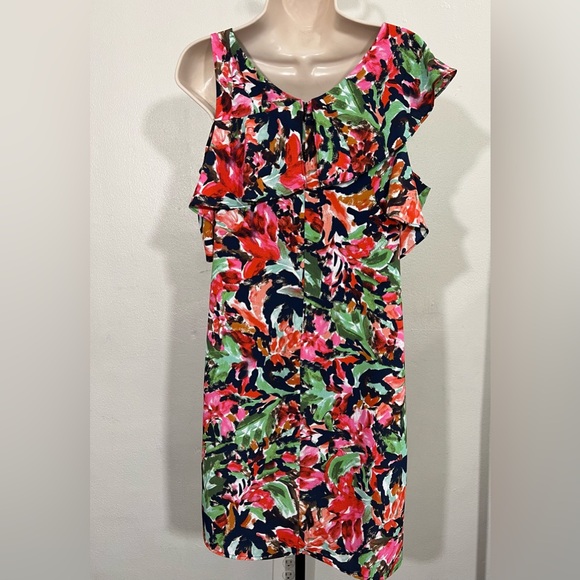 SOLD❗️Sam Edelman floral‎ dress mini cocktail dress - Picture 9 of 9